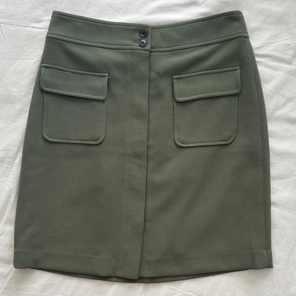 Banana Republic Khaki Pencil Skirt